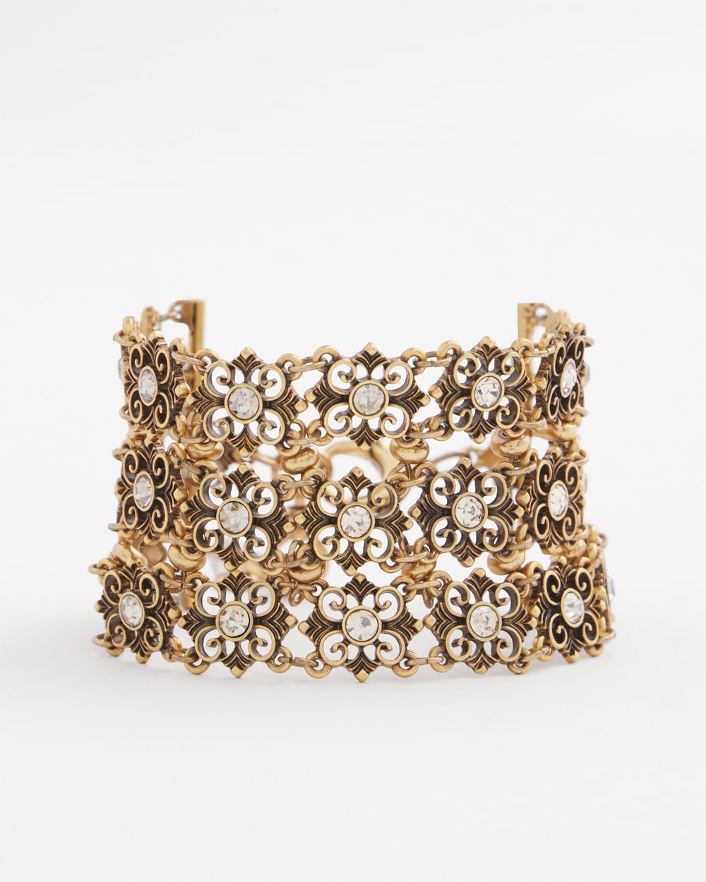 Sparkle Lace Cuff Bracelet