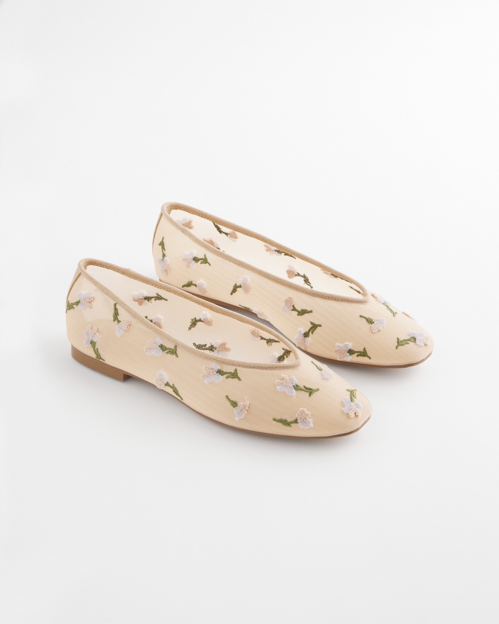 Cora Raffia Flats