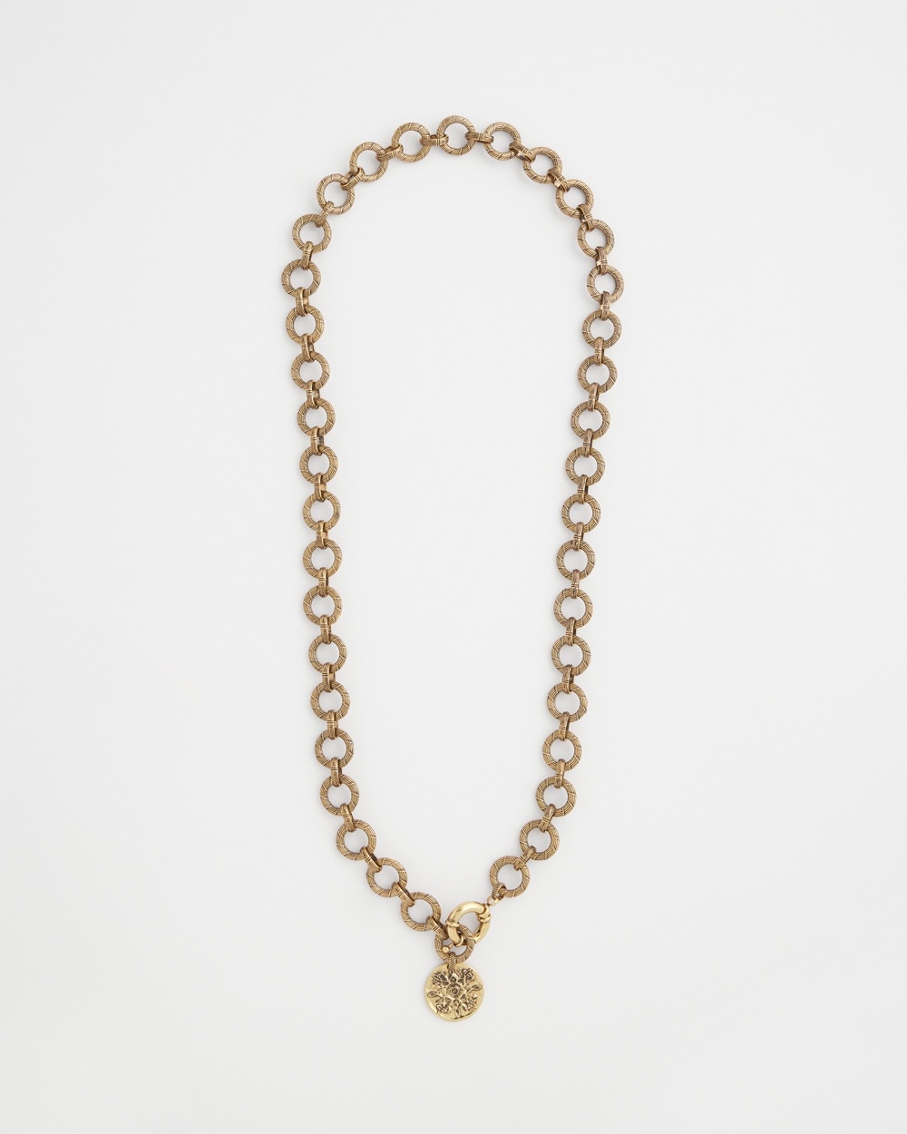 Gold-Tone Y-Shaped Necklace