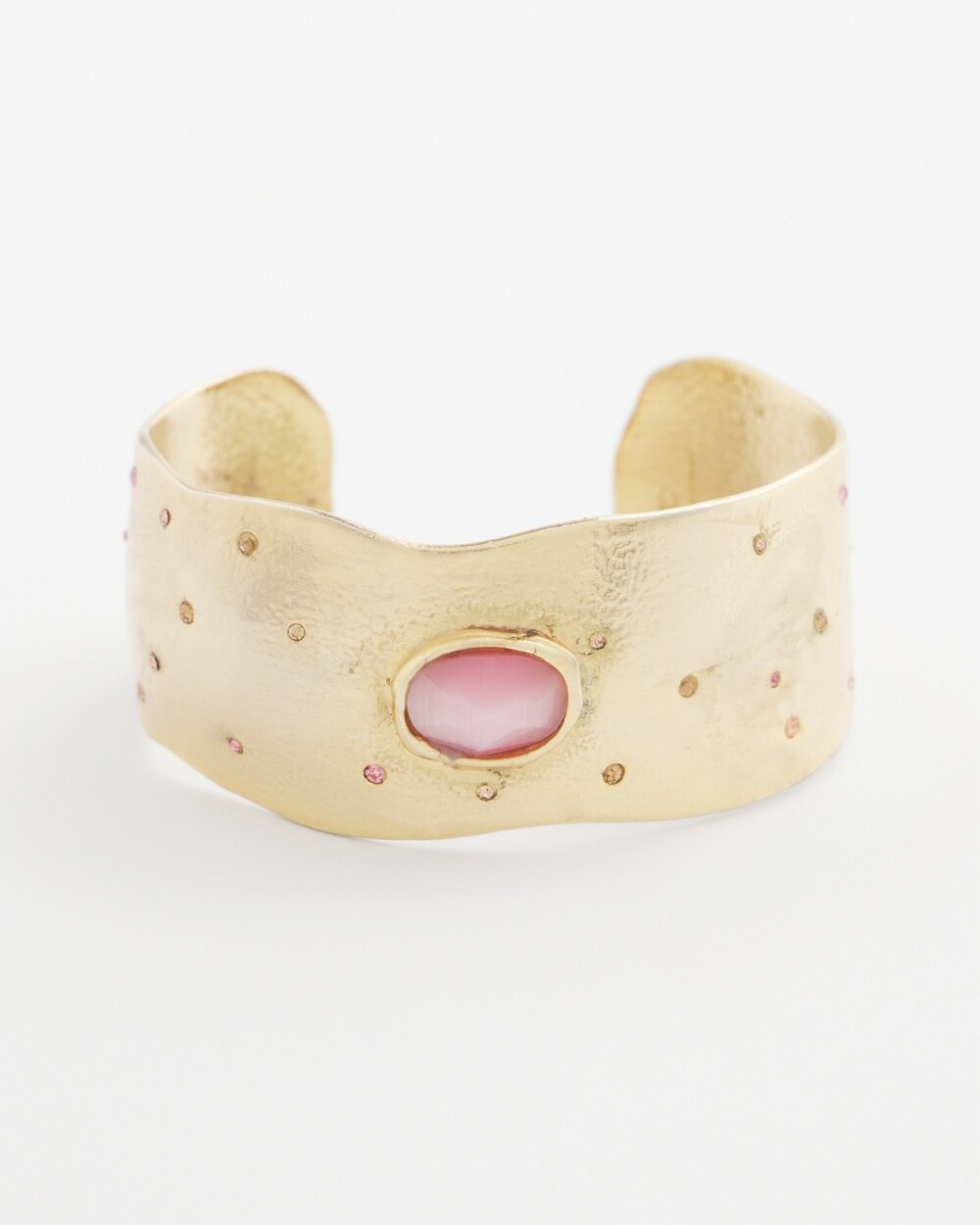 Pink Flexible Cuff Bracelet