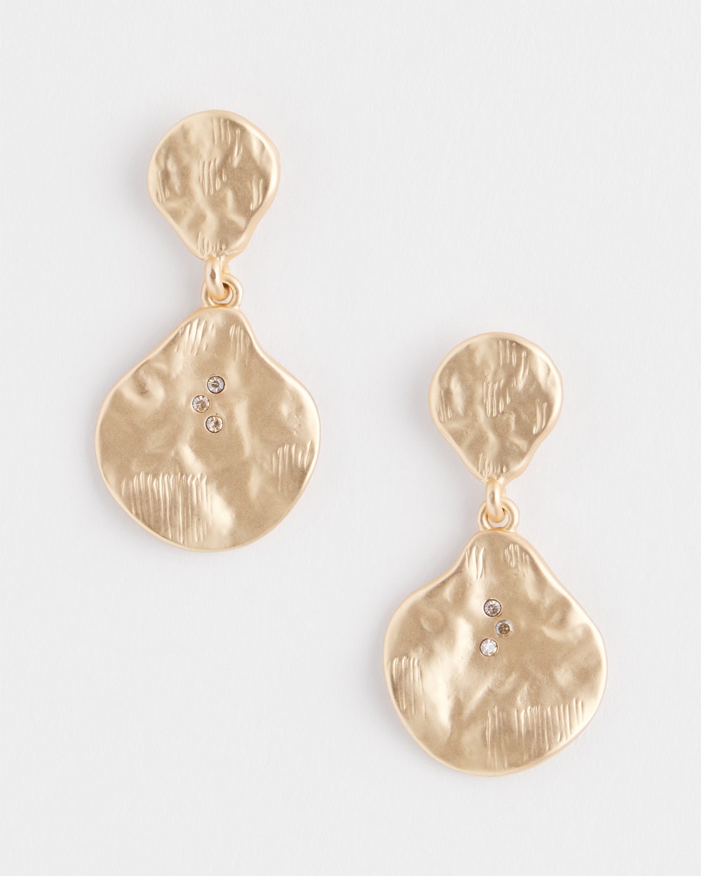 Gold Mini Drop Earrings