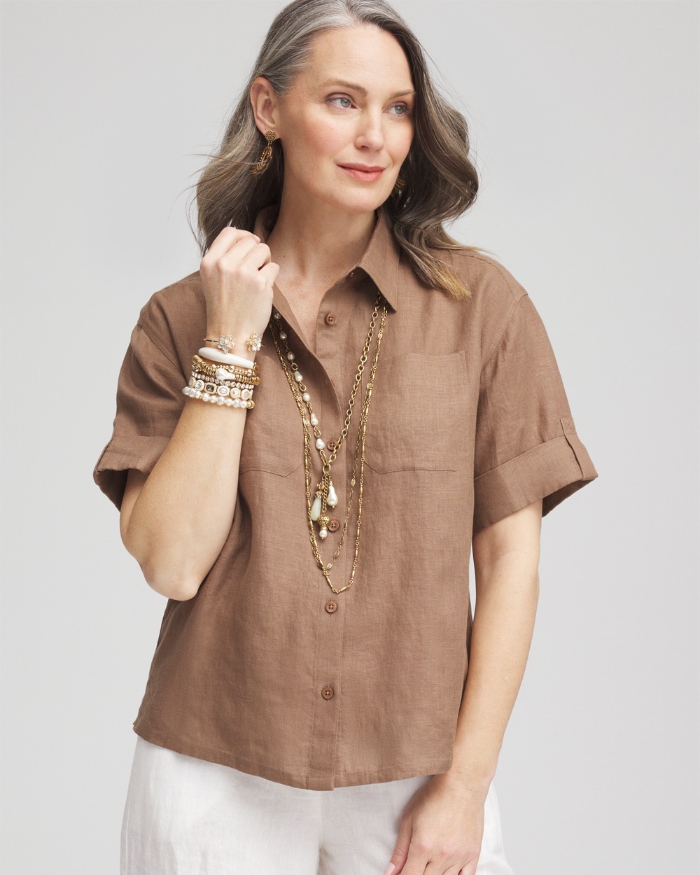 Linen Camp Shirt