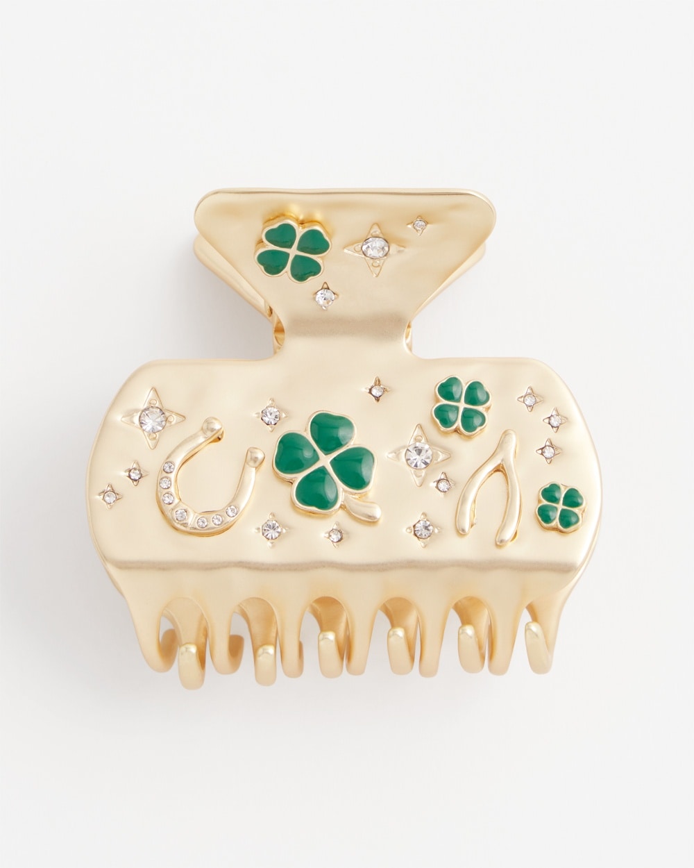 St. Patrick's Day Jaw Hair Clip