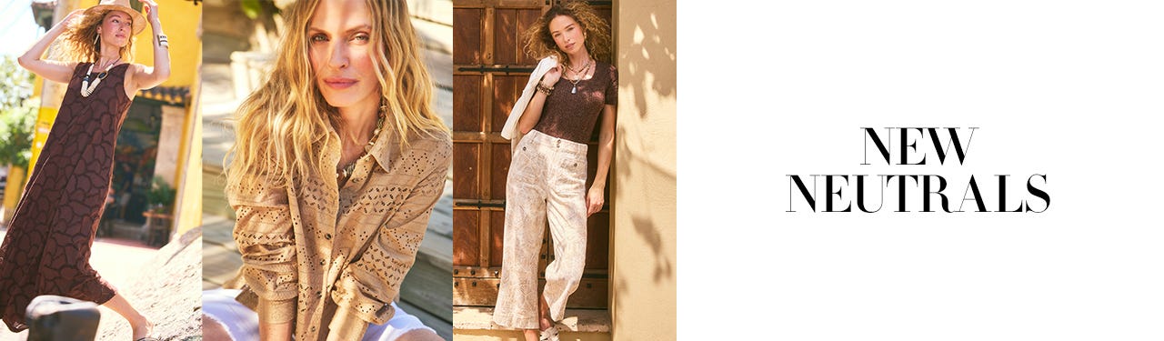 Neutral outfit pieces