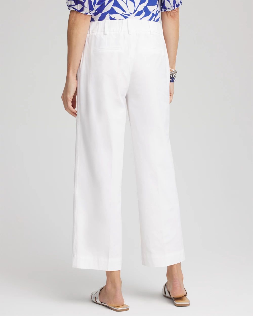 Lightweight Relaxed Straight Cropped Pants