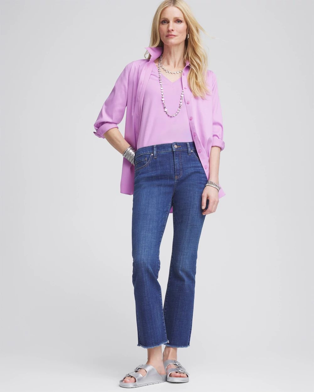 Elbow-Sleeve Perfect Tee