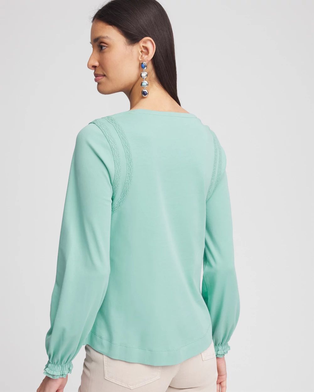 Lace Trim Top