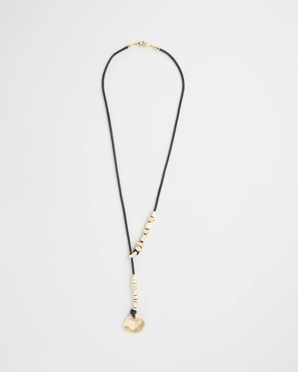 Convertible Gold Tone Y-Necklace