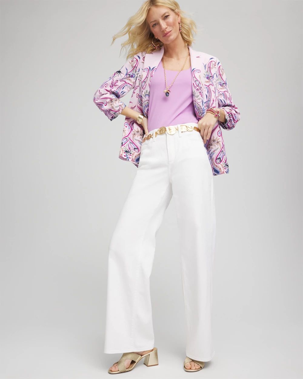 So Slimming® High-Rise Wide-Leg Jeans