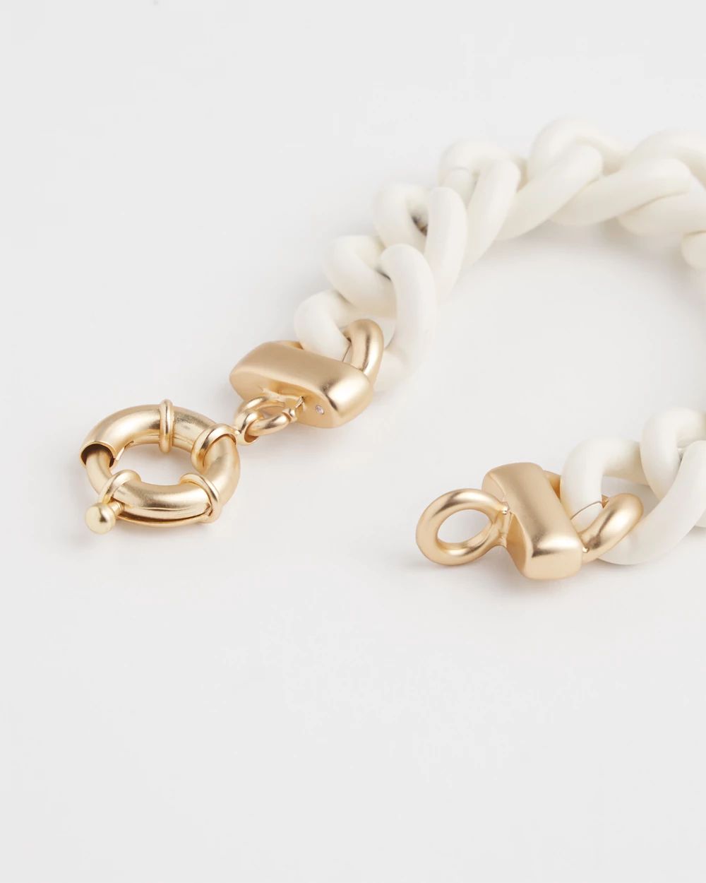 White Links Bracelet