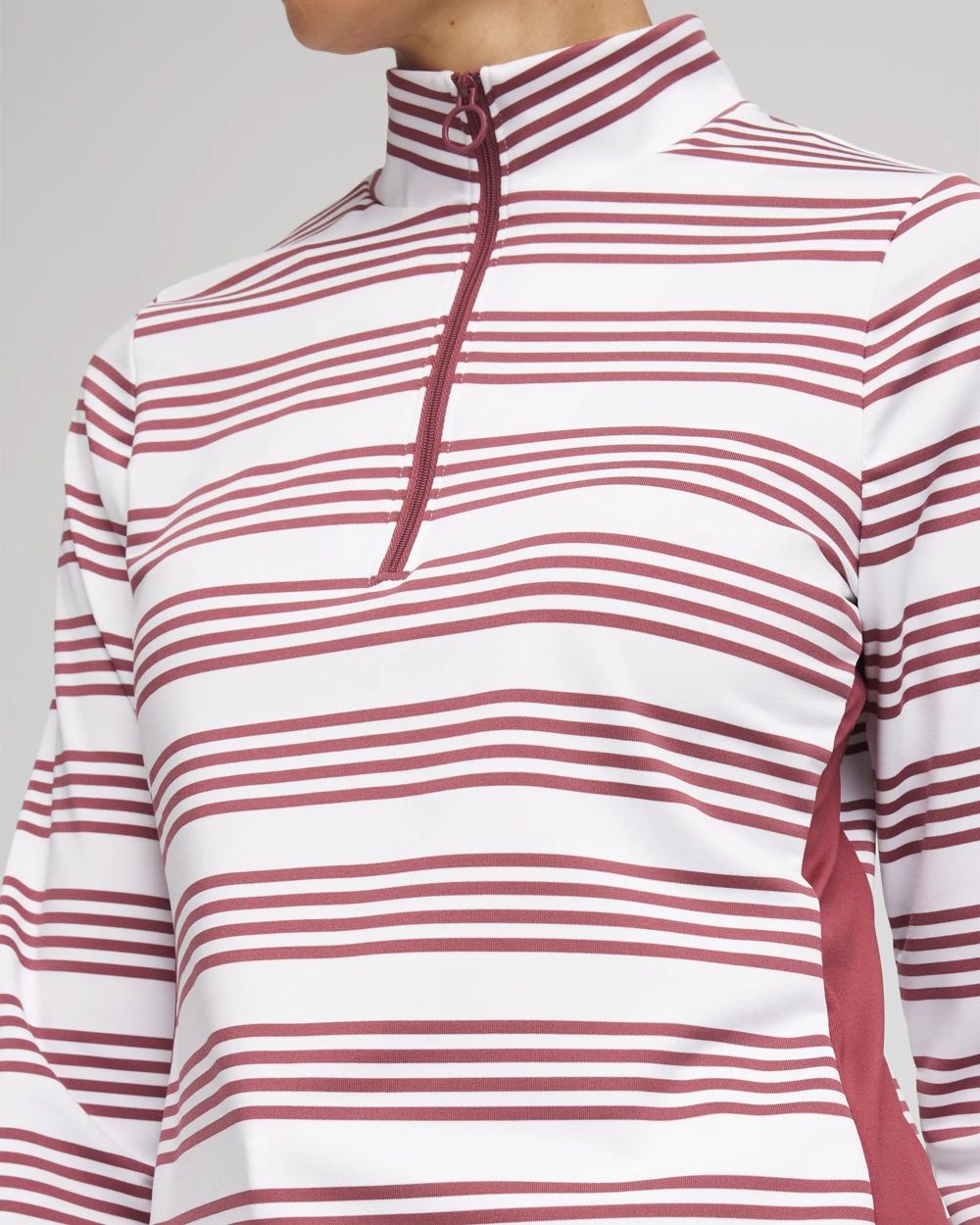 Zenergy® UPF Stripe Long Sleeve Top