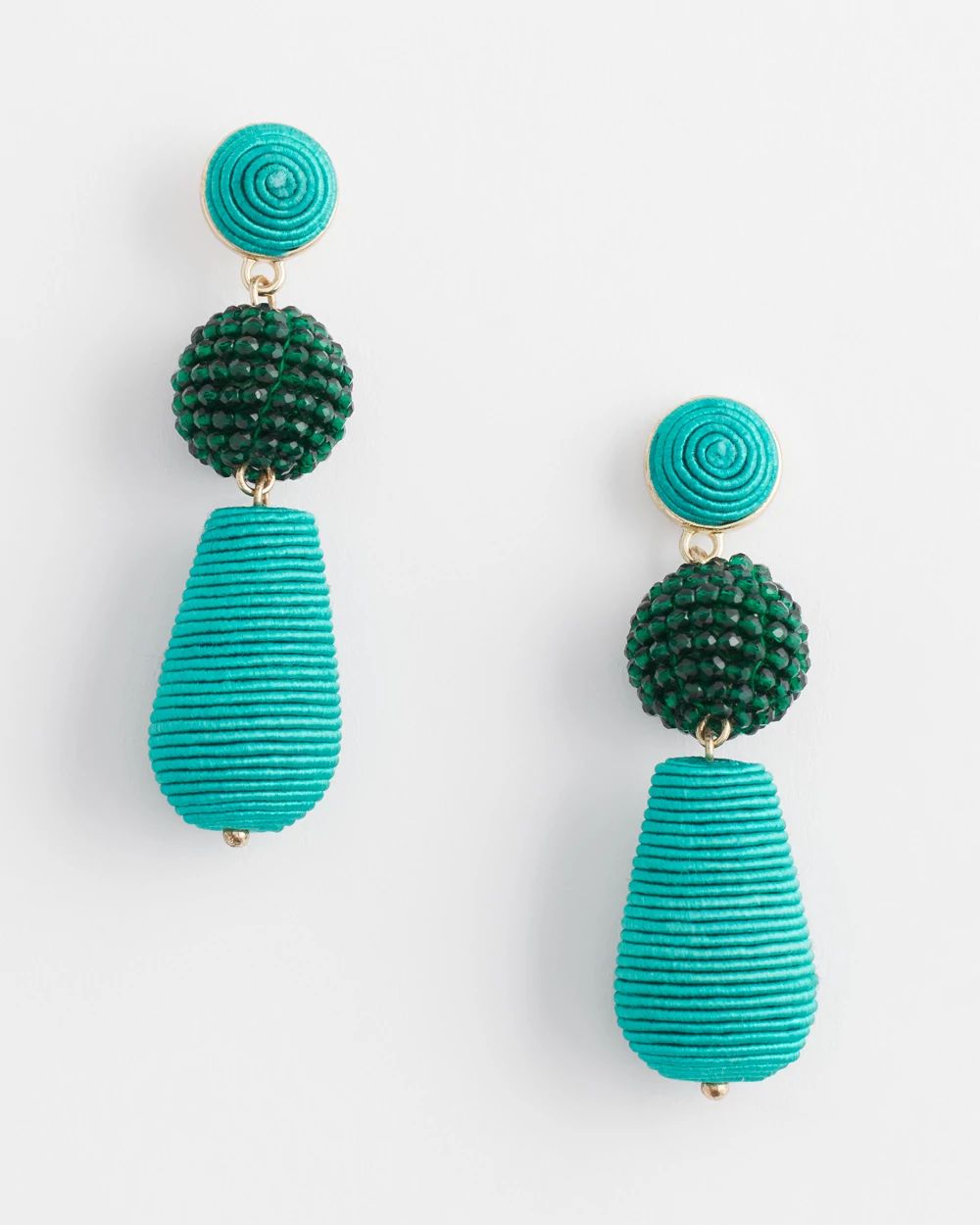 No Droop® Thread Wrapped Earrings