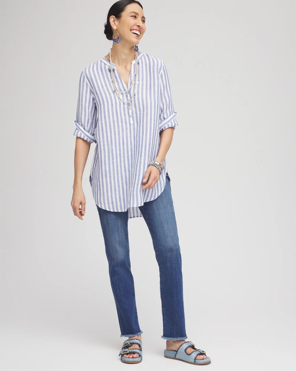 No Iron™ Linen Tunic