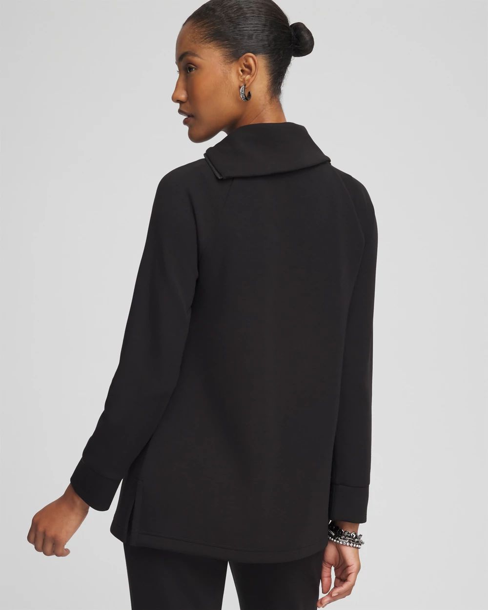 Zenergy® Scuba Zip Neck Tunic