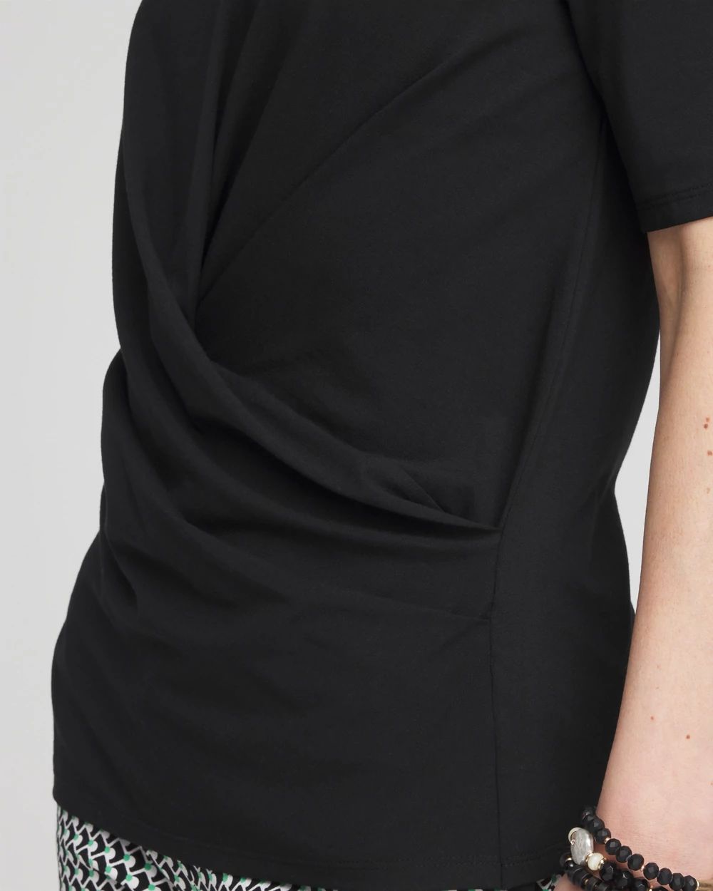Draped Front Tee