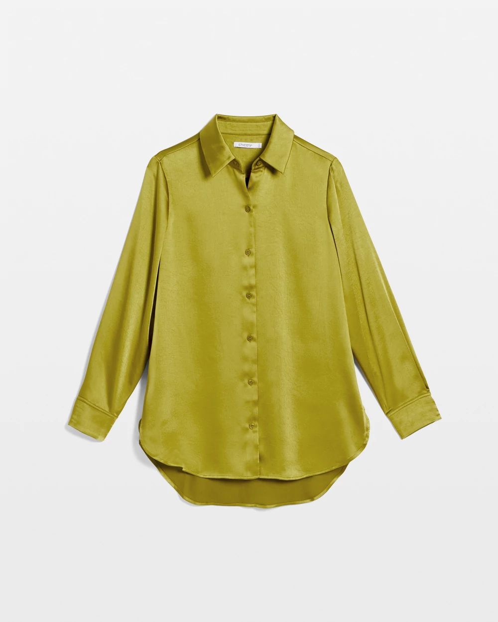 Satin High-low Tunic
