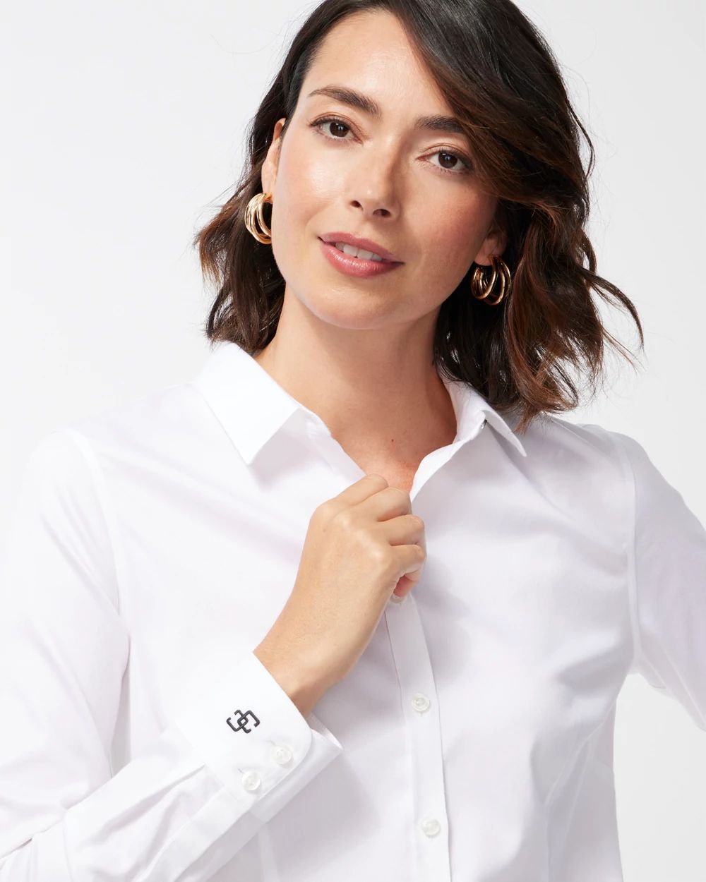 No-Iron™ Fitted Stretch Shirt