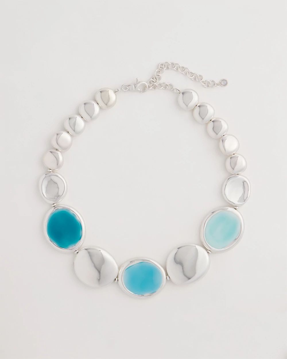Sea Glass Effect Collar Necklace