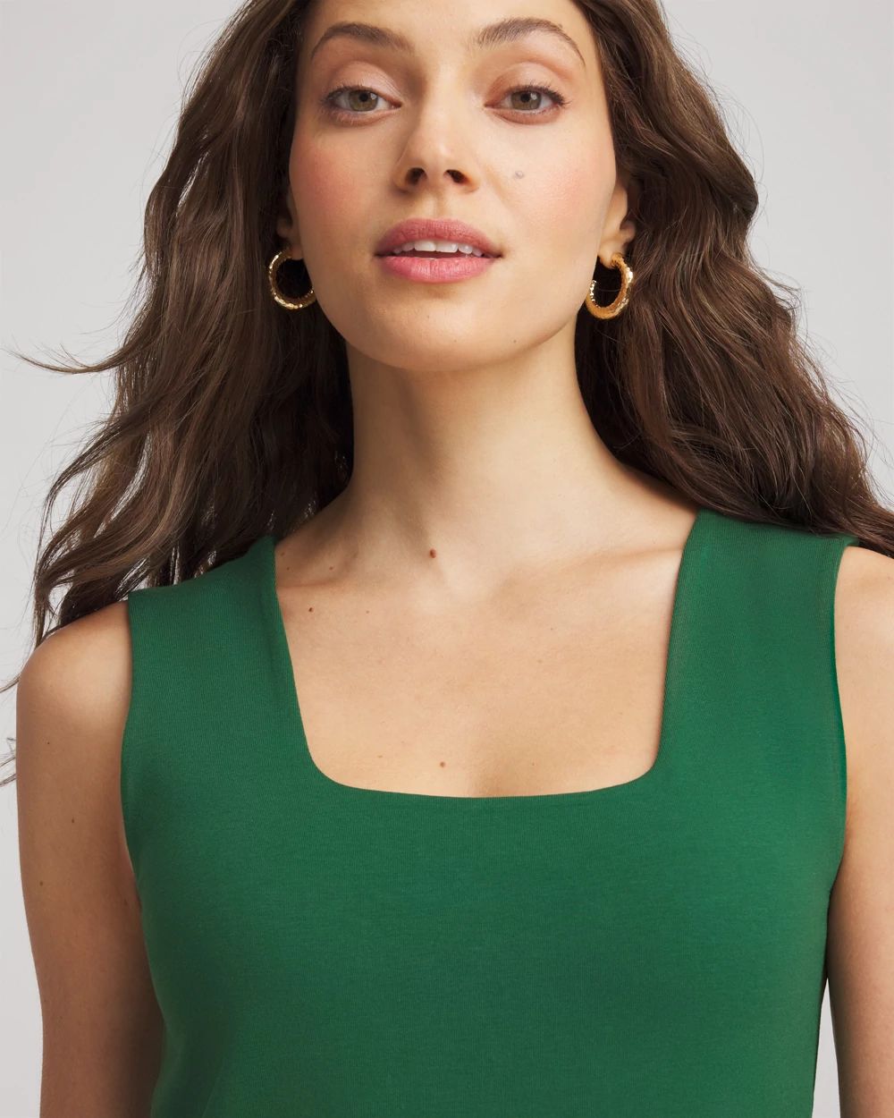 Contour Cotton™ Square Neck Tank