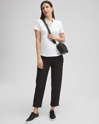 Zenergy® UPF Ruffle Neck Polo