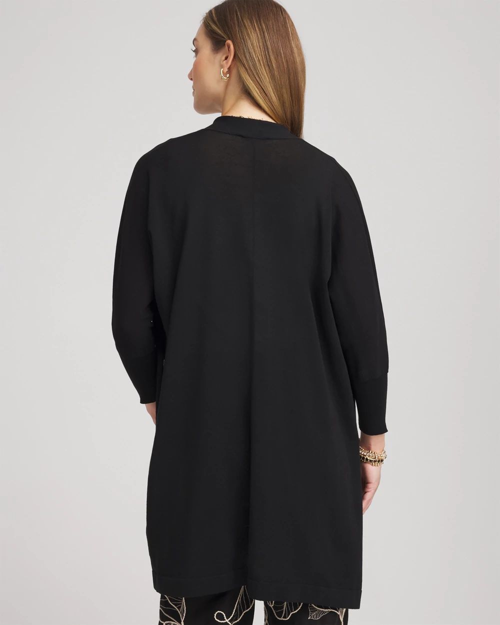Long & Tie-Front Cardigan