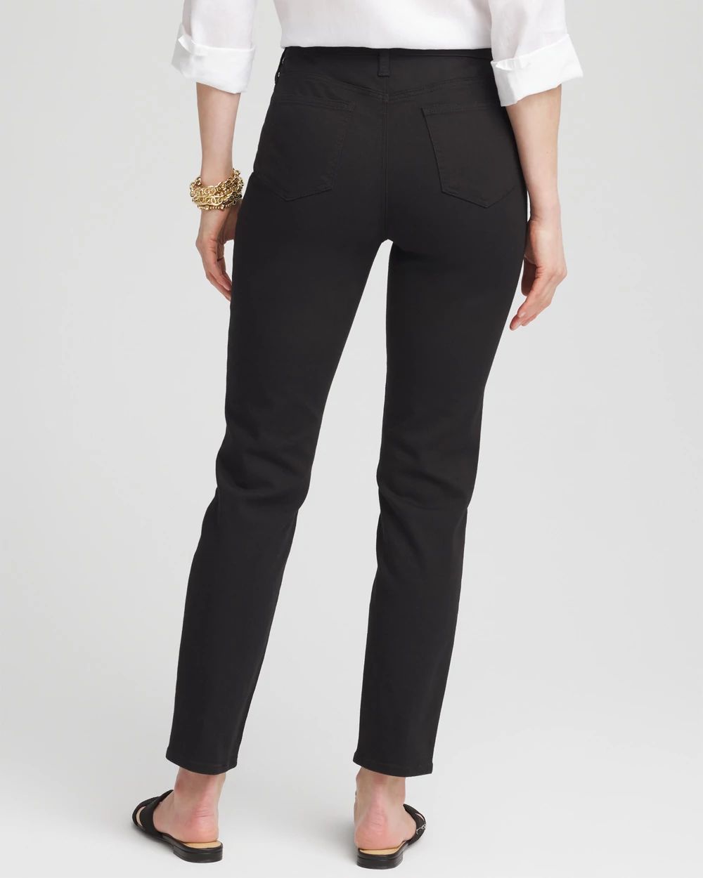 So Slimming Girlfriend Ankle Jeans