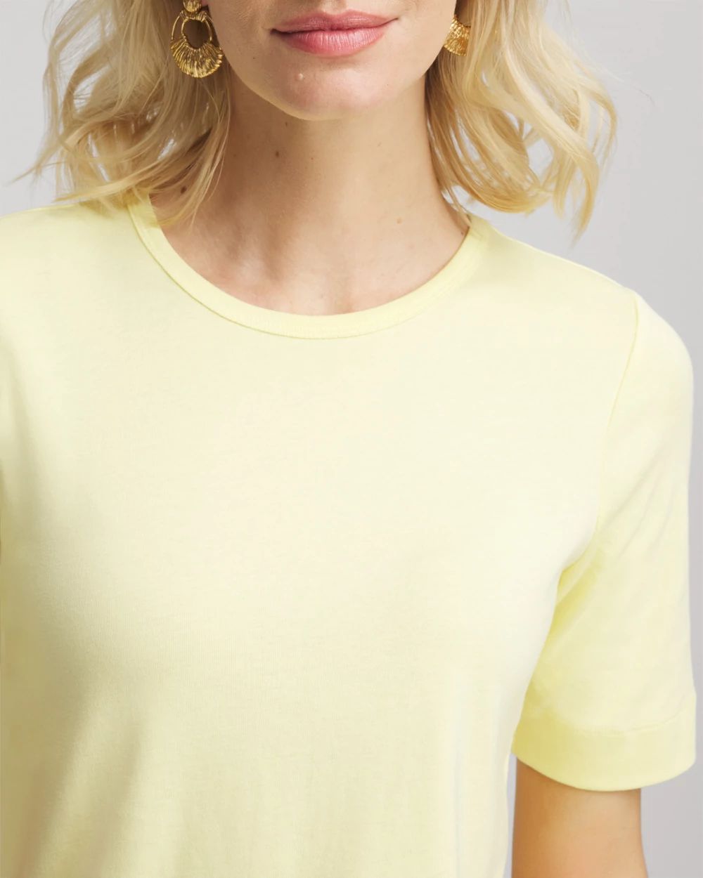 Pima Crewneck Tee