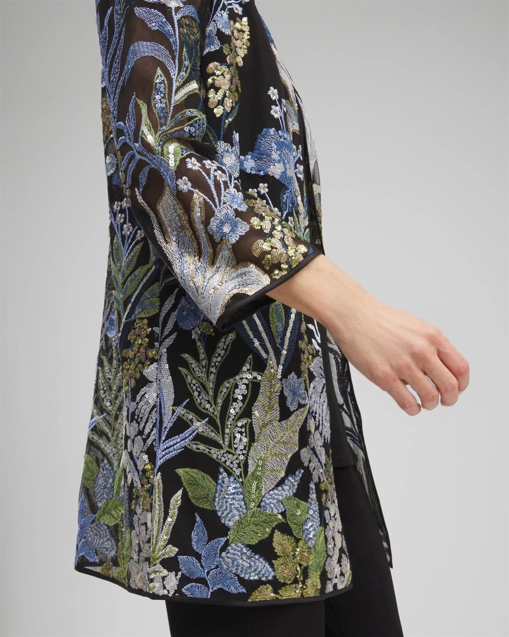 Travelers™ Collection Embroidered Mesh Jacket