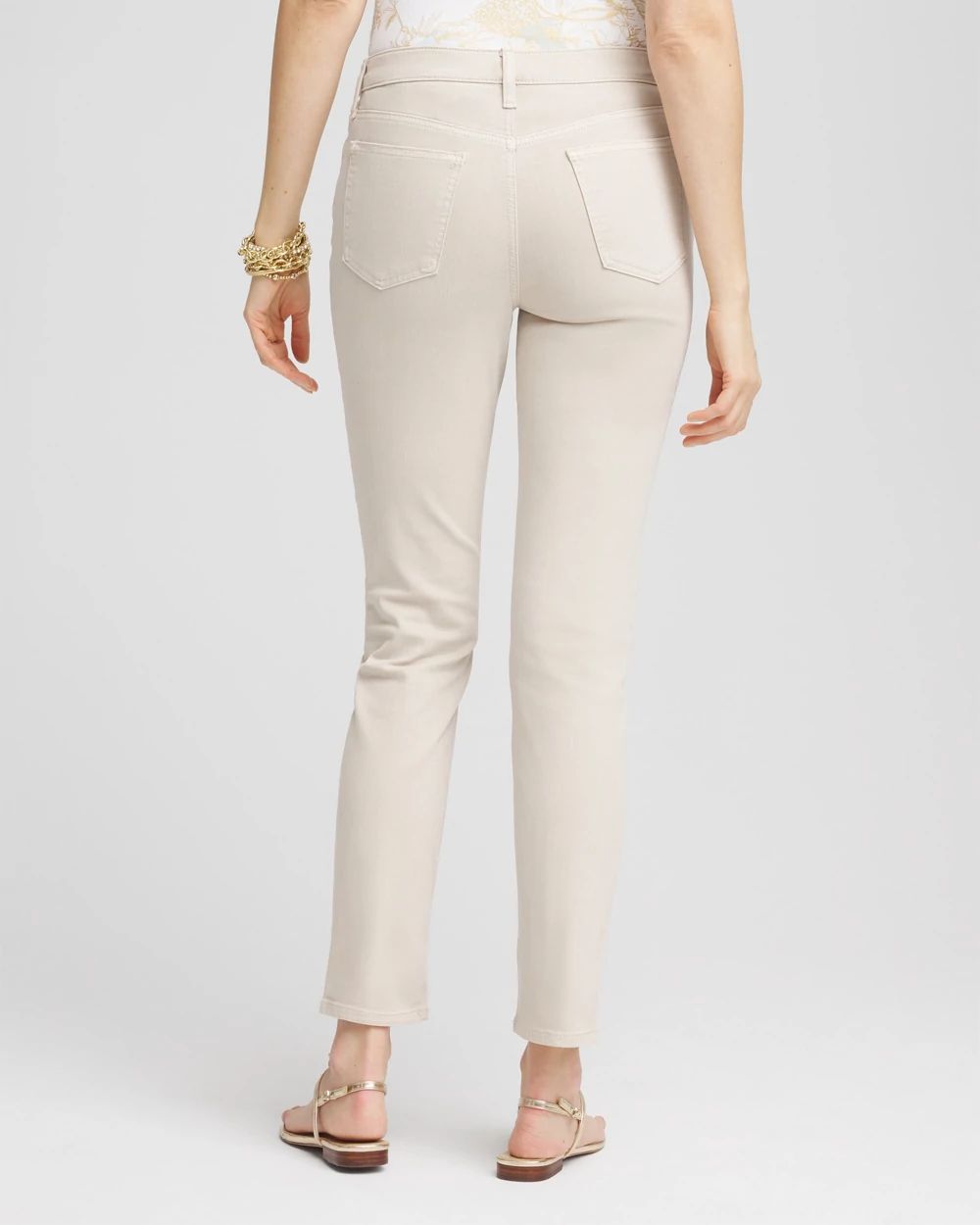 So Slimming Girlfriend Ankle Jeans