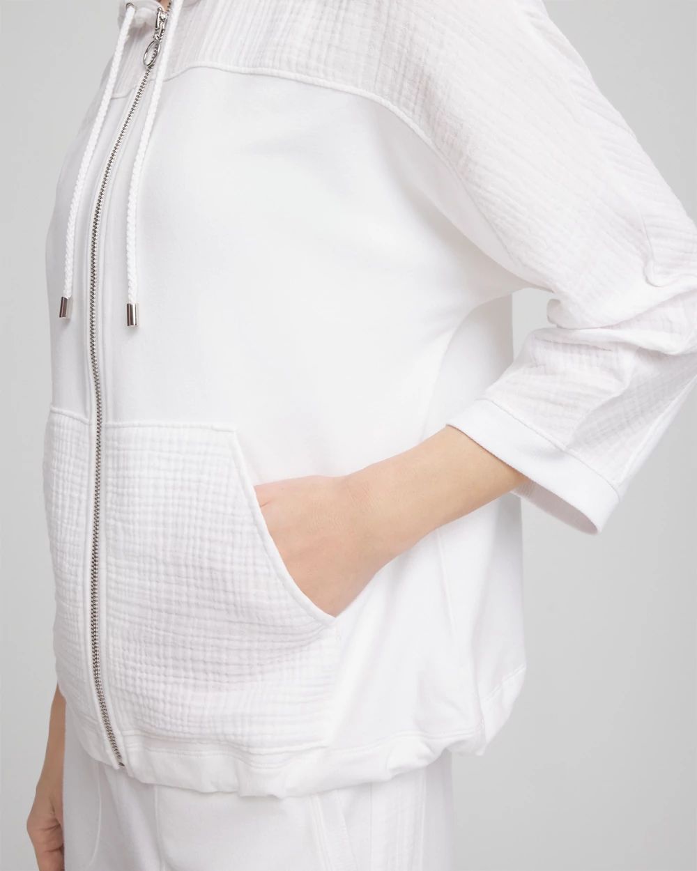 Zenergy® French Terry Gauze Jacket