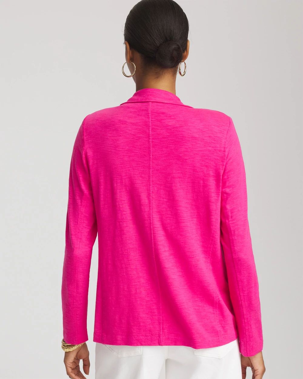 Slub Knit Blazer