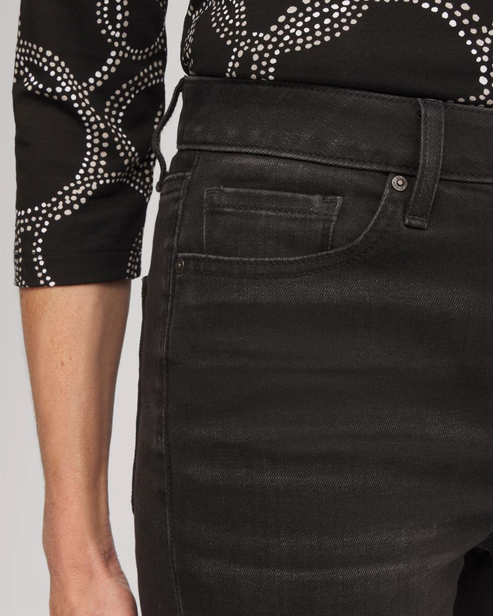 High Rise Straight Jeans