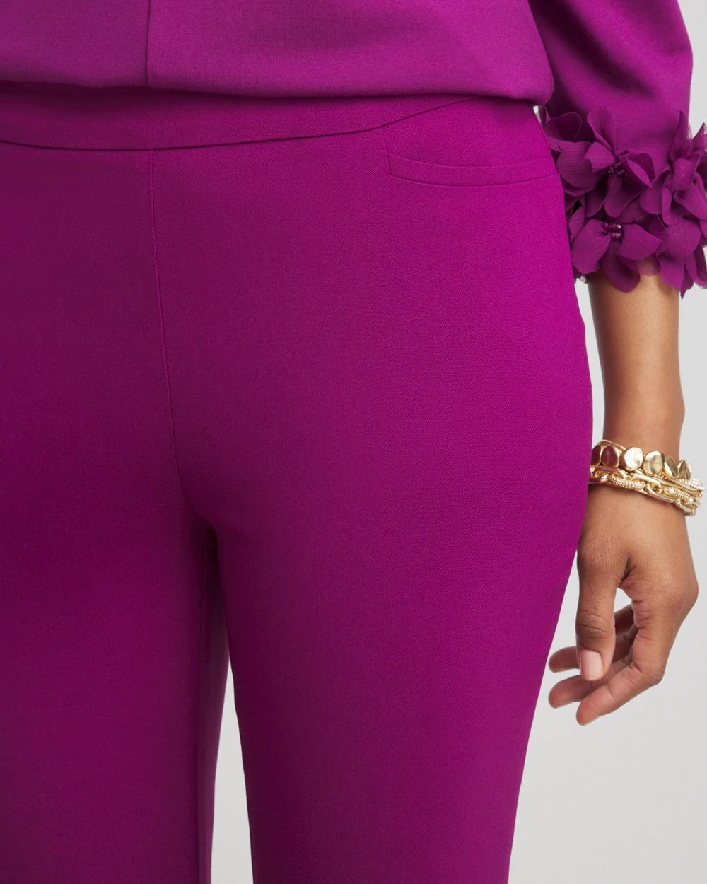 Brigitte™ Pull-On Slim Ankle Pants