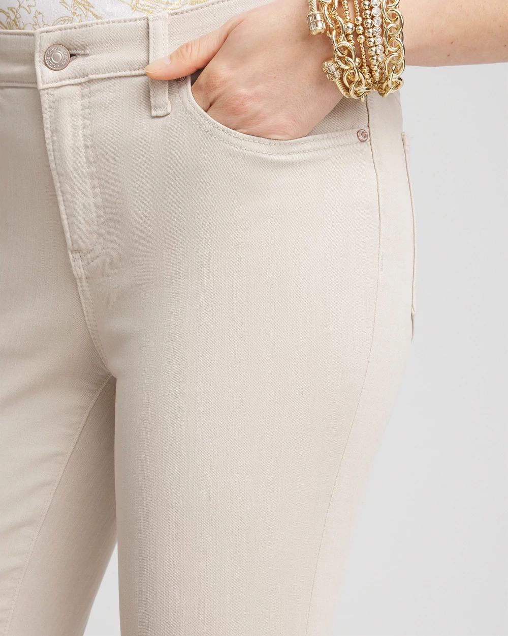 So Slimming Girlfriend Ankle Jeans