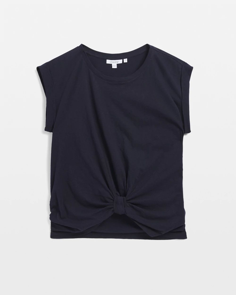 Knot Front Tee