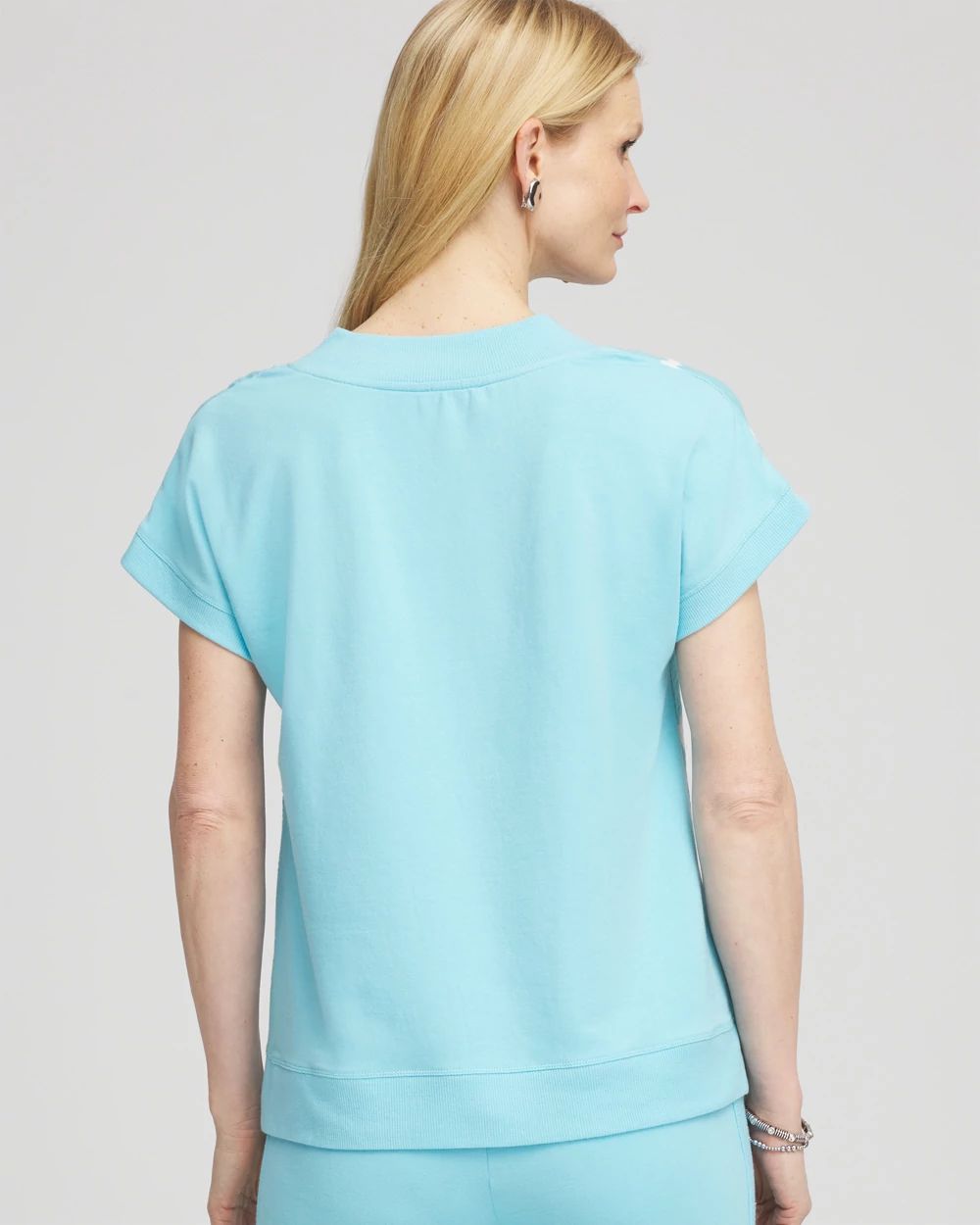 Zenergy® Tie-Dye Gauze Top