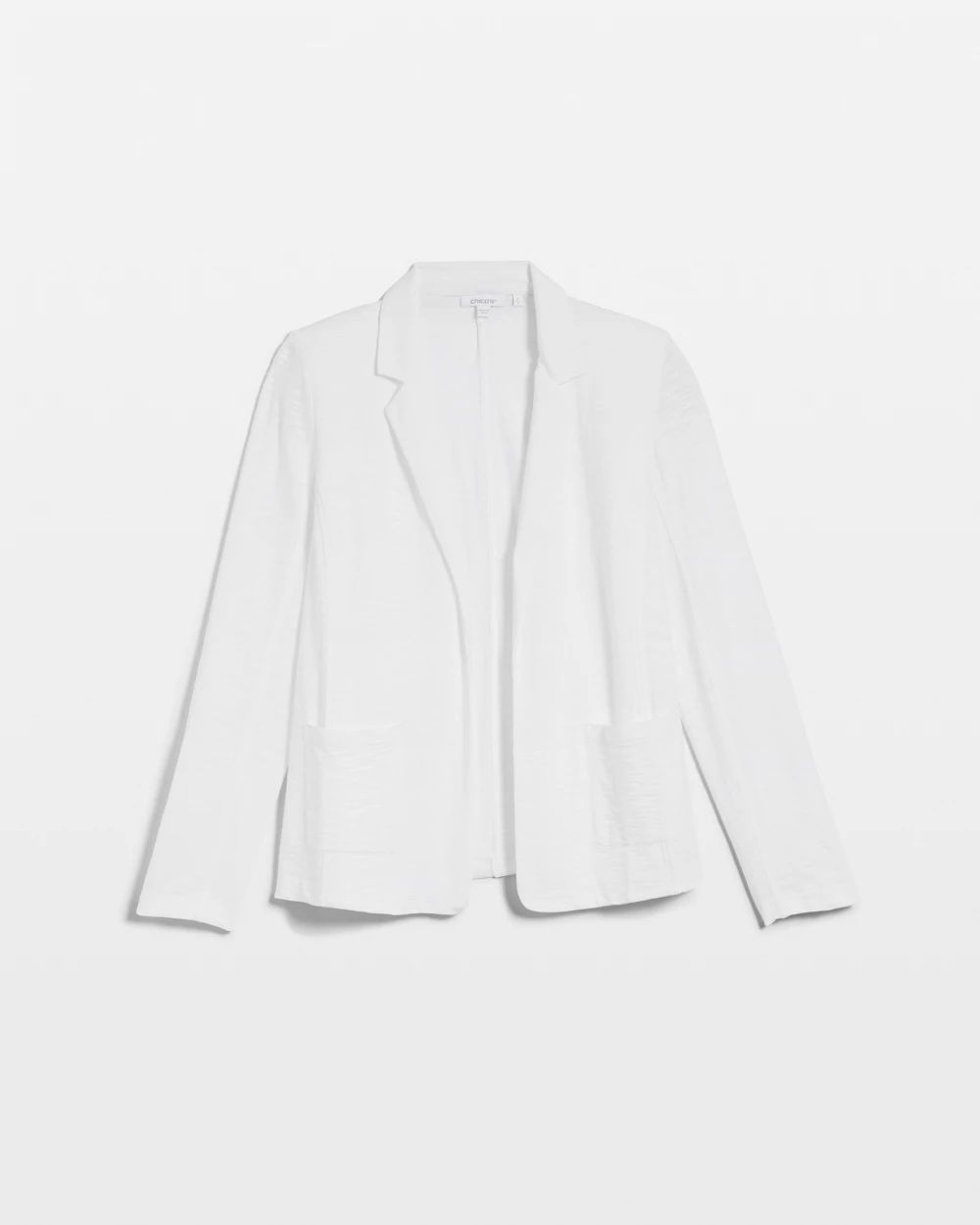 Slub Knit Blazer