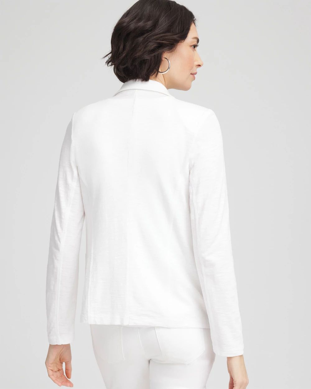 Slub Knit Blazer