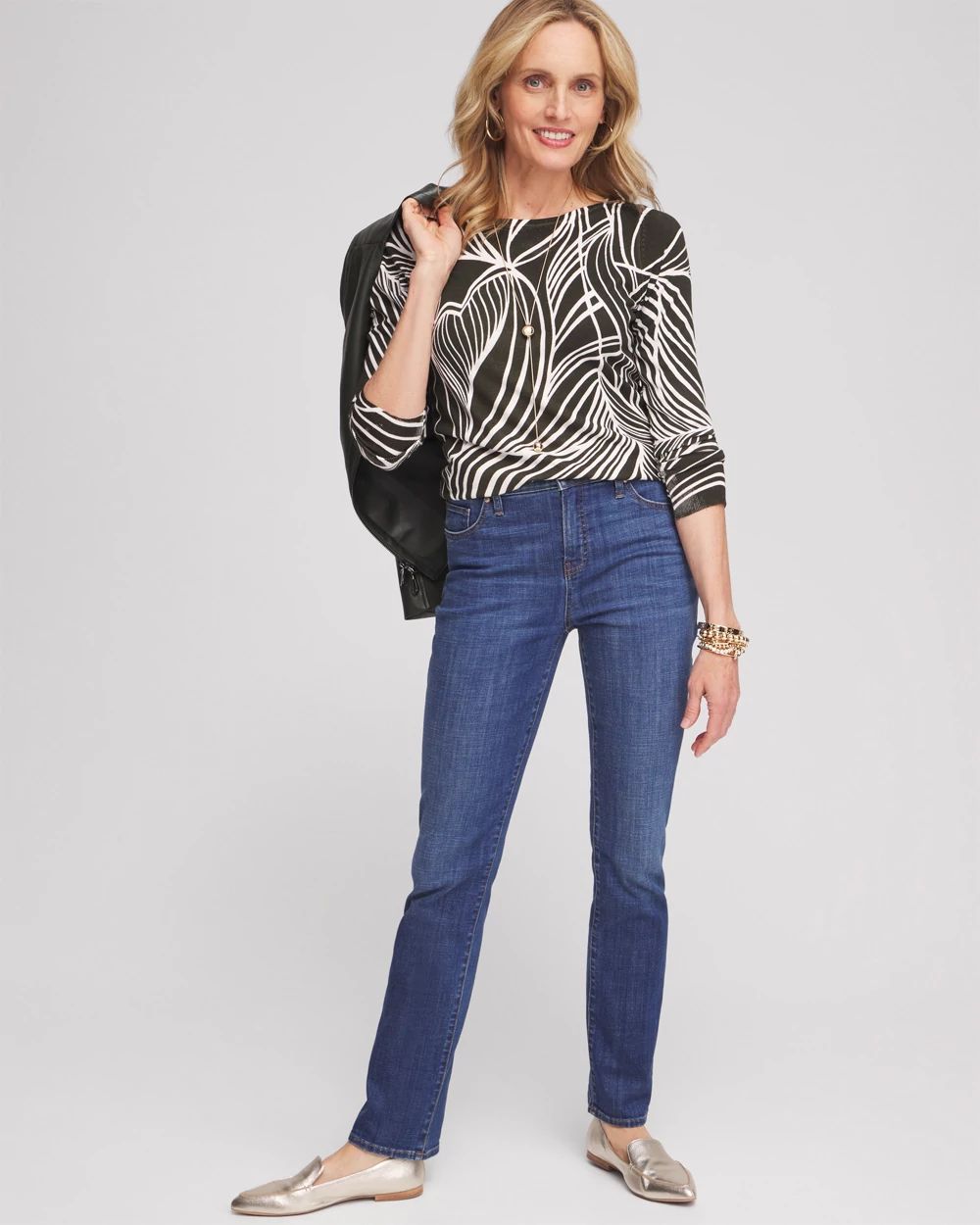 Leaf Long Sleeve Pullover Sweater