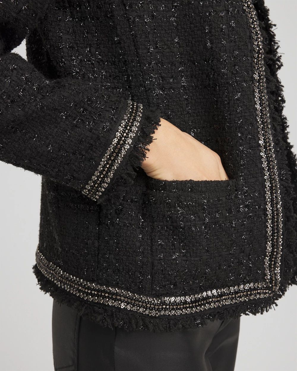 Embellished Tweed Jacket