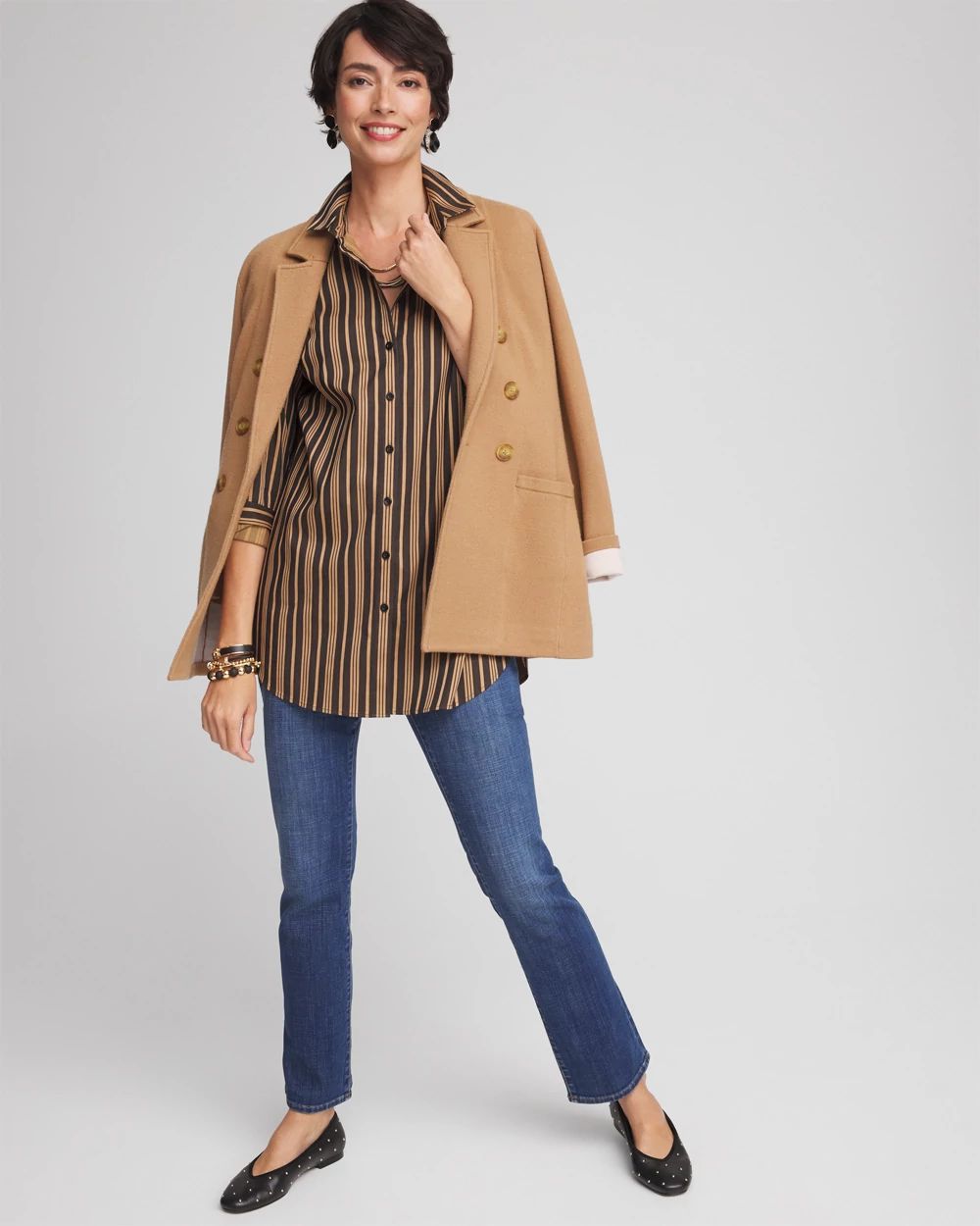 No Iron™ Stripe Tunic