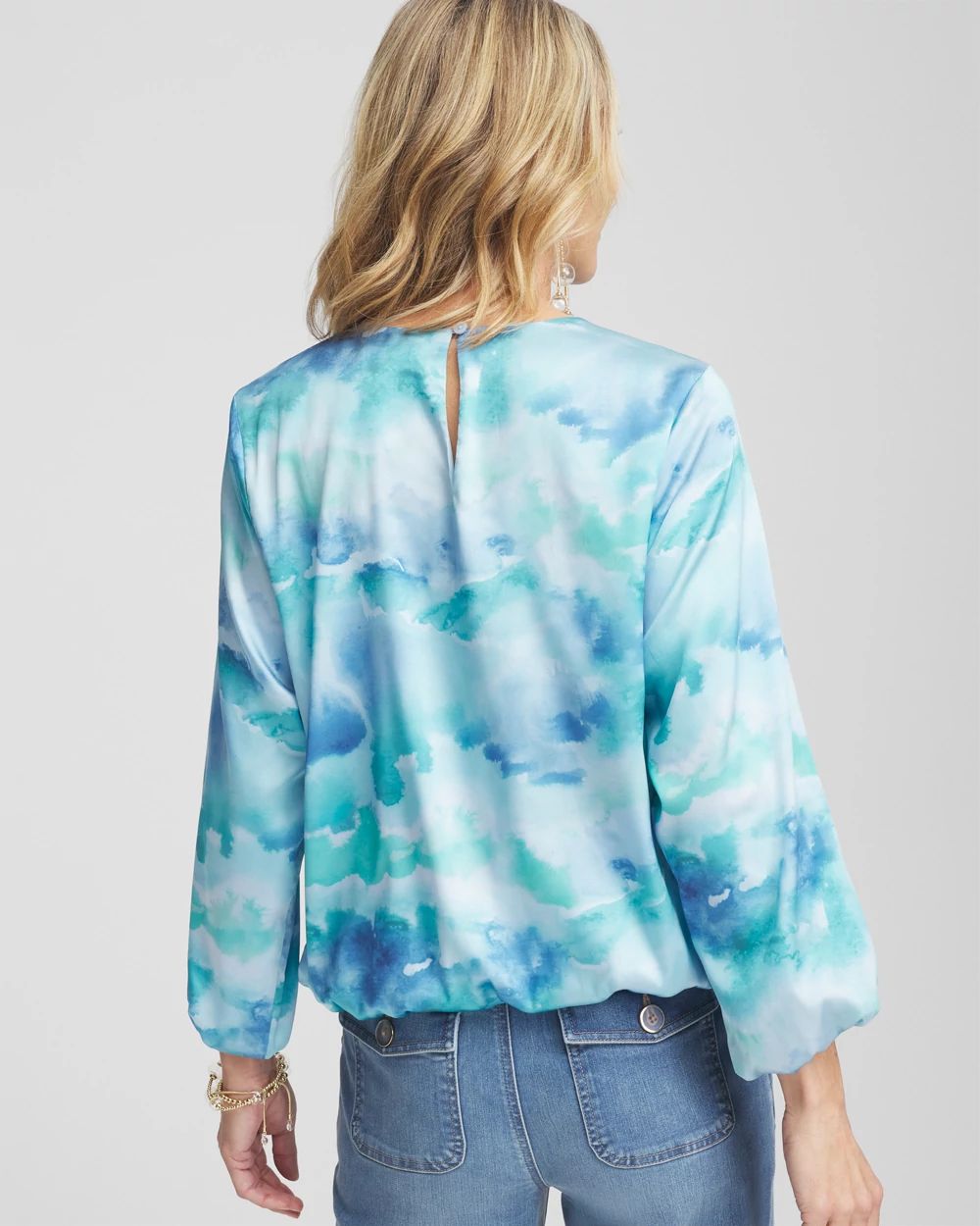 Ocean Bubble Hem Top