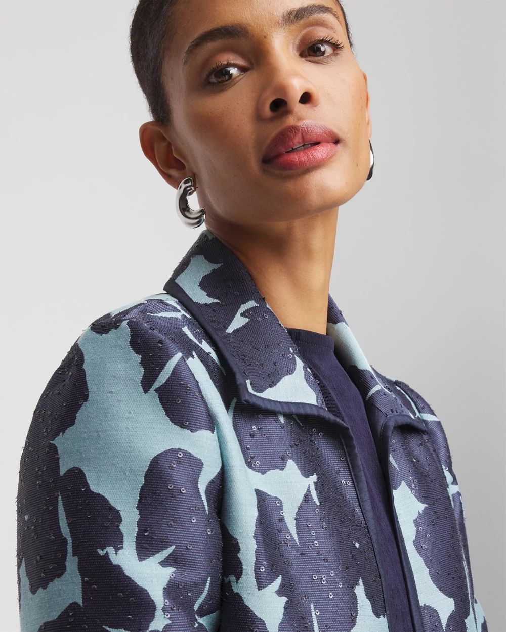 Travelers™ Collection Jacquard Jacket