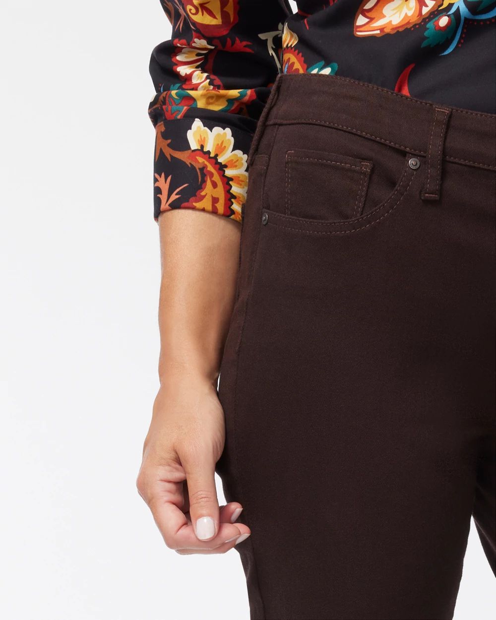 So Slimming Girlfriend Ankle Jeans