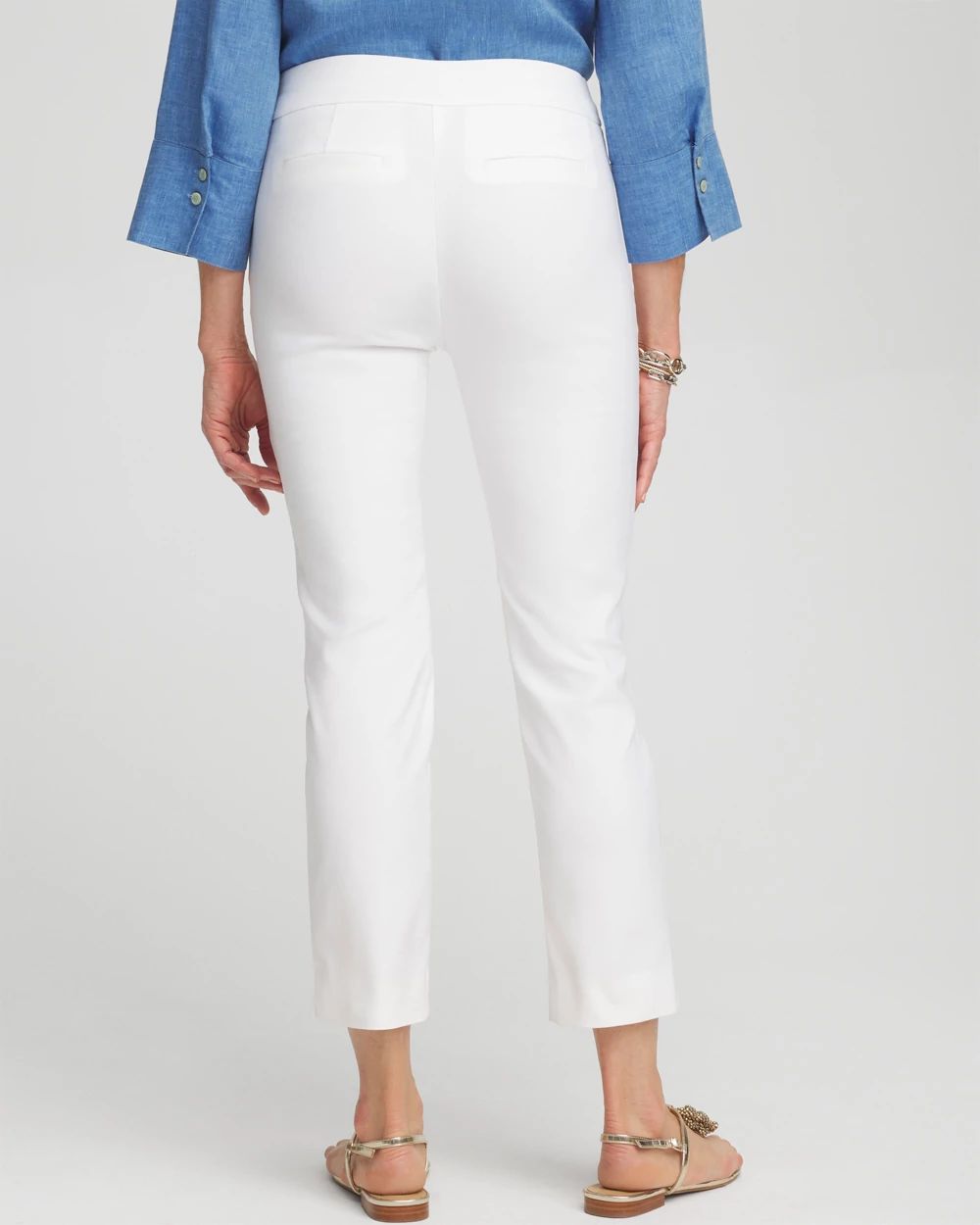 Brigitte™ Pull-On Slim Cropped Pants