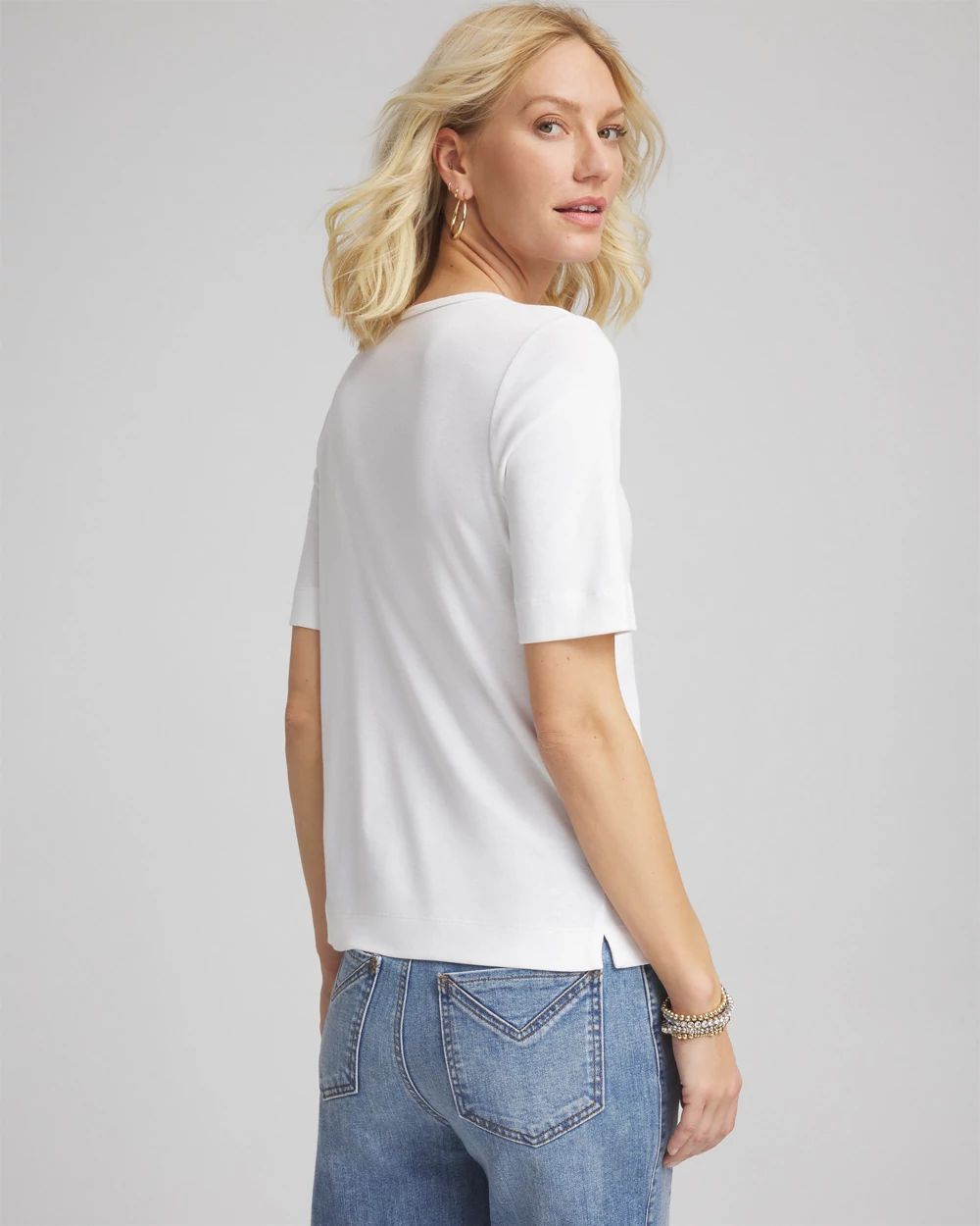 Pima Crewneck Tee