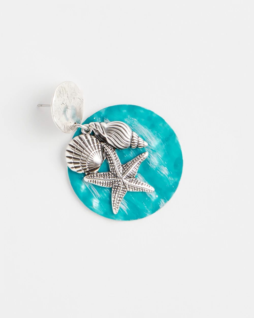 No Droop® Seashell Ocean Earrings