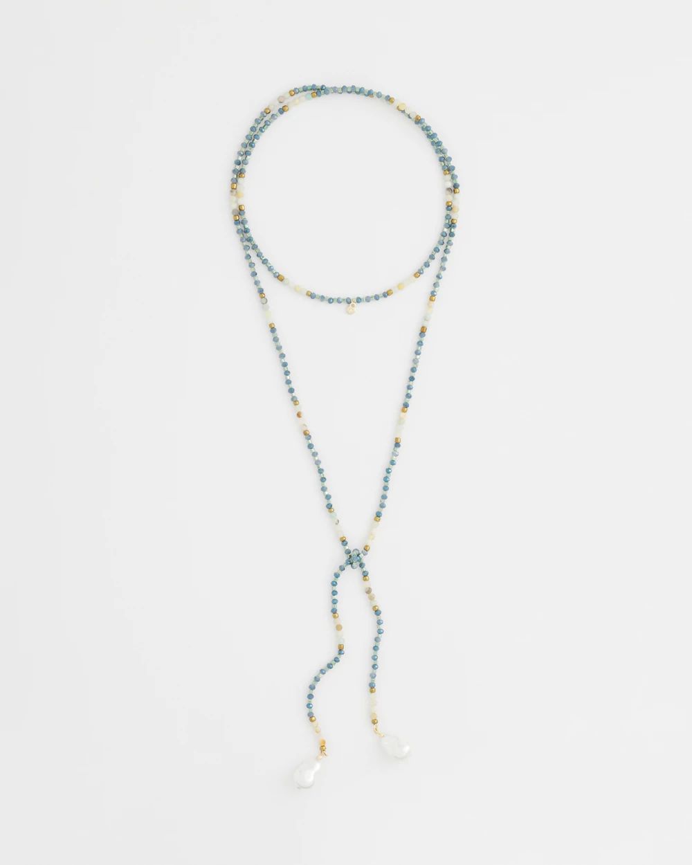 Beaded Lariat Necklace