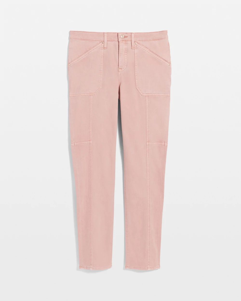 Girlfriend Ankle Utility Jeans