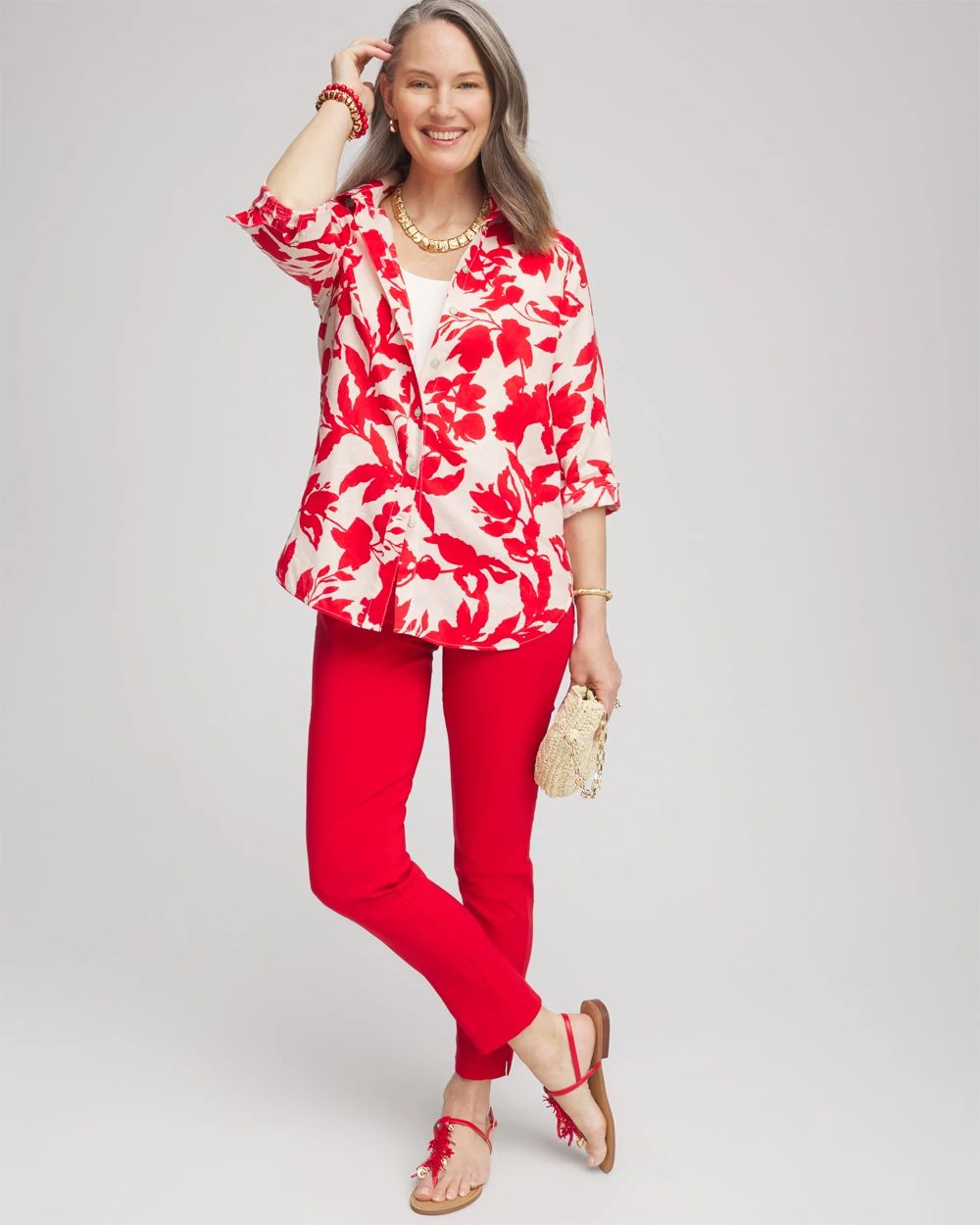 Brigitte™ Pull-On Slim Ankle Pants